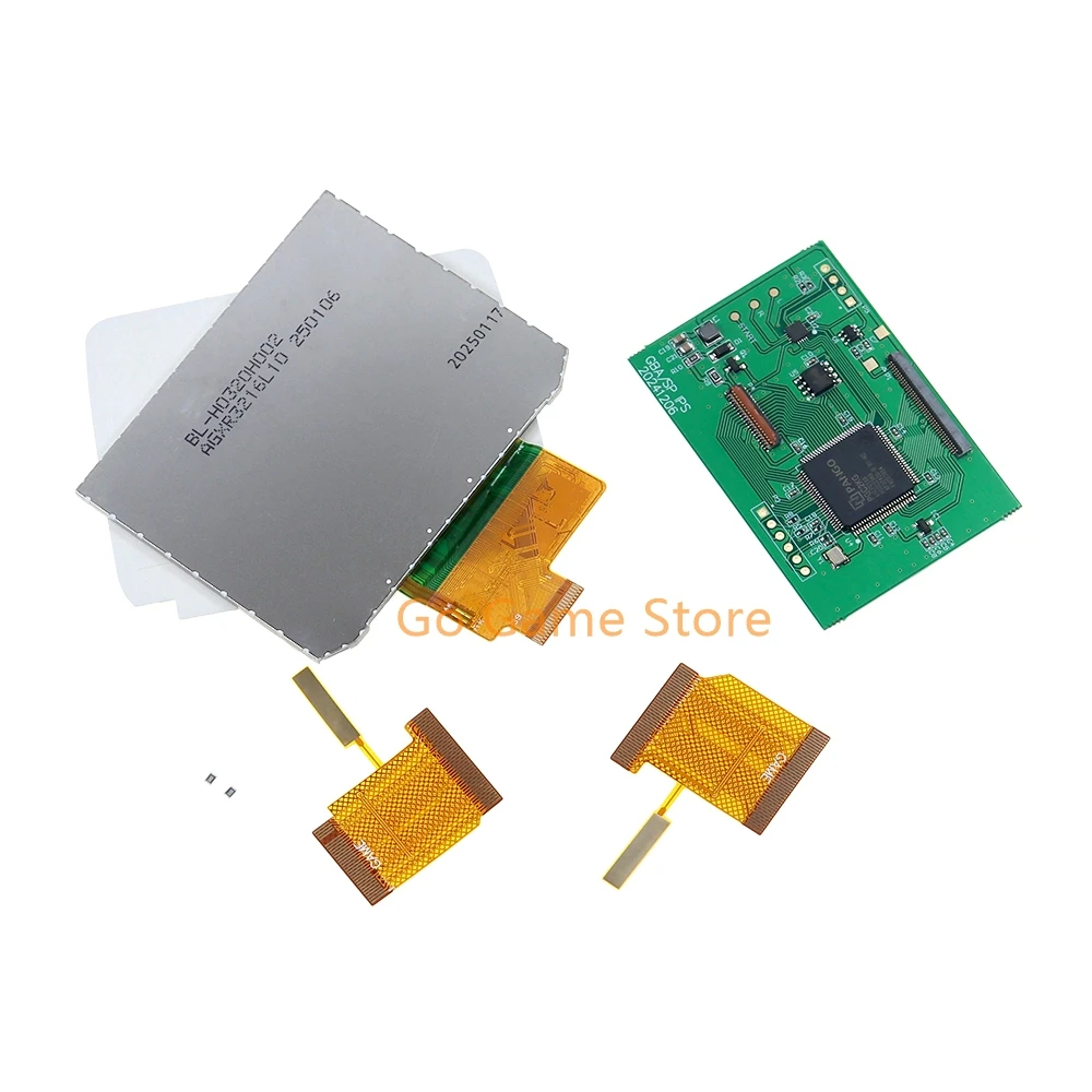 8sets 3.0inch High Light LCD IPS Backlight Screen Brightness Modification Kit For GameBoy Advance GBA V6.0 Game Console