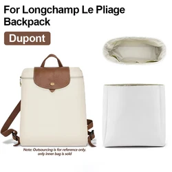 Waterdichte rugzak-organizer-inzet, compatibel met Longchamp-rugzakken, waterdicht Dupontpaper-oppervlak en zijdezachte satijnen voering