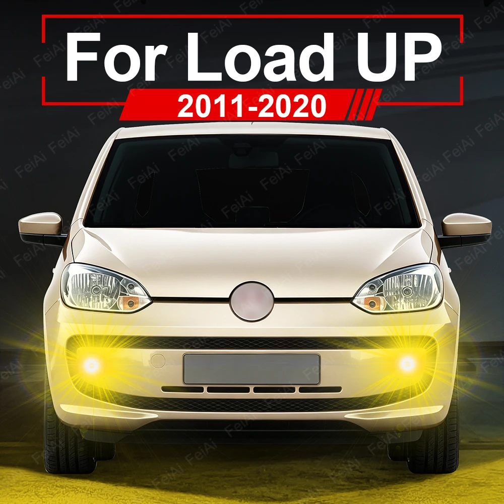 LED Fog Light Bulb For Volkswagen VW Load UP 2011 2012 2013 2014 2015 2016 2017 2018 2019 2020 Accessories Car Front Fog Lights