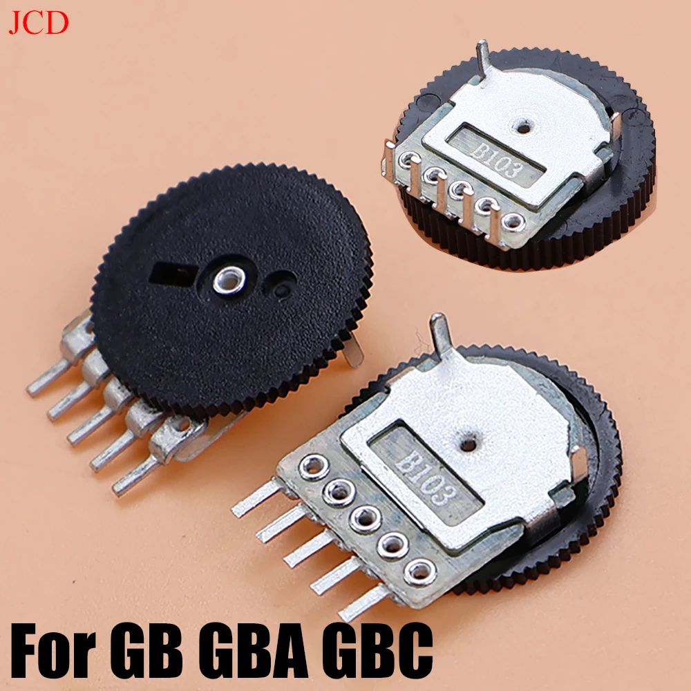 2/3/5/10 PCS FOR GB GBA GBC GBA SP Motherboard Potentiometer Replacement Volume Control Wheel Switch Motherboard Potentiomet