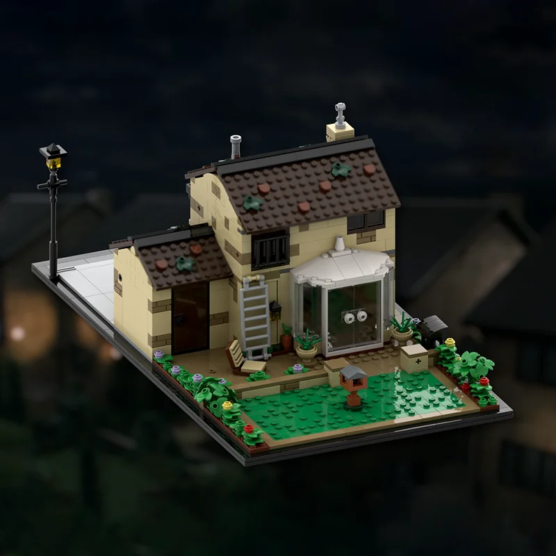 Film popolare Moc Mattoni da costruzione modulari 4 Privet Drive Espansione 2025 Blocchi tecnologici Regali di costruzione di giocattoli fai da te di Natale