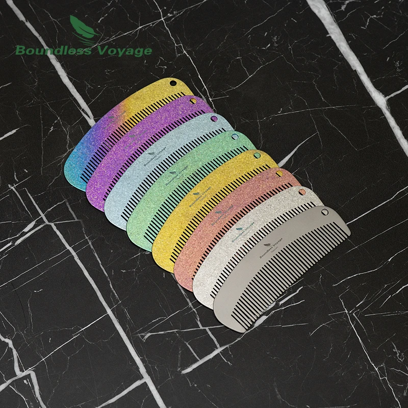 مشط شعر ولحية من التيتانيوم من - مراجعة Comb Pocket Titanium وسعره