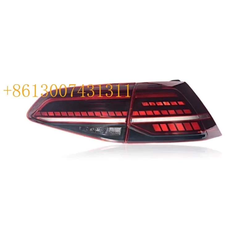 FactoryNew Generation LED Rear Tail Light Assembly .5  12V Voltage Red&Smoke with Sequential Turn Signal Rear