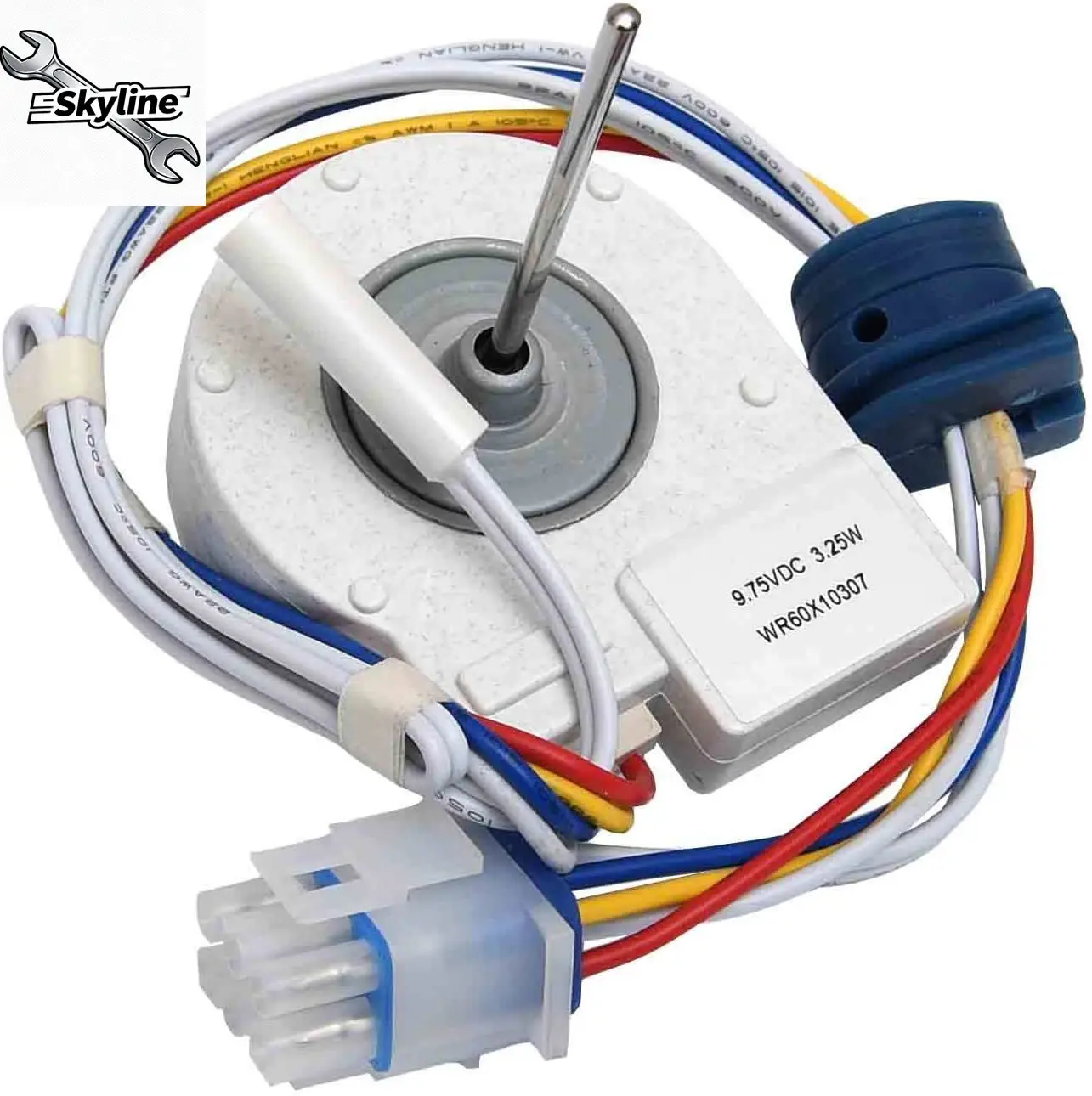 Motor del ventilador del evaporador WR60X10307, ajuste exacto para refrigerador, reemplaza la pieza número WR60X10074 AP3191003 197D4492G001 914169