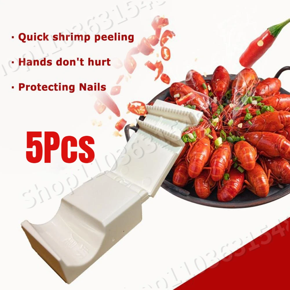 

Crawfish Sheller Convenient Protect Your Nails Kitchen Gadgets Easily Remove for Household Restaurant Seafood Tool Shrimp Peeler