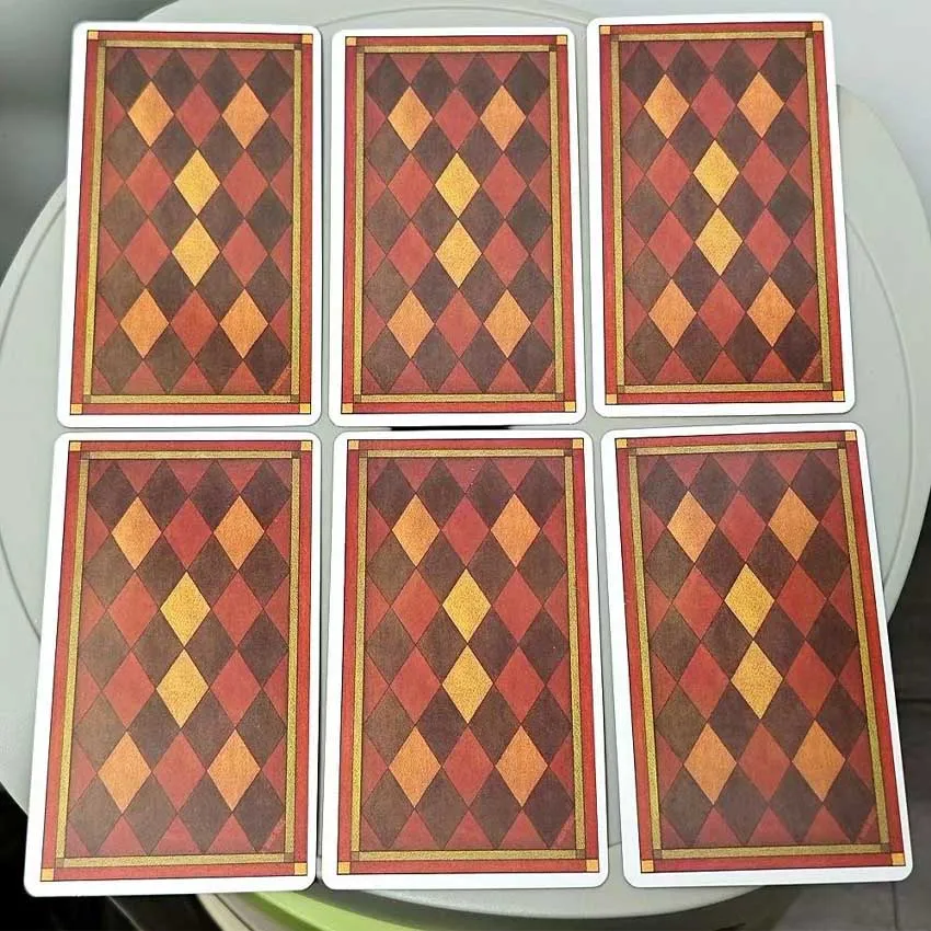 12x7 cm Erenberg Tarot A 78-Card  Deck Card Games No Manual