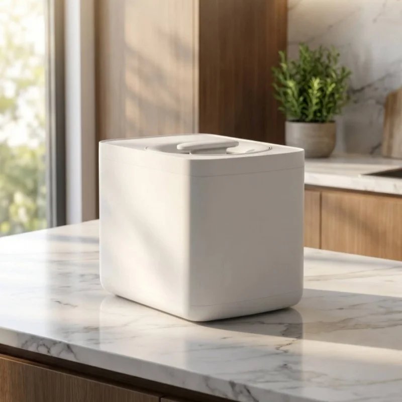 4L Large Capacity Smart Electric Kitchen Food Waste Composter for Home Indoor Use with Activated Carbon Deodor Filter