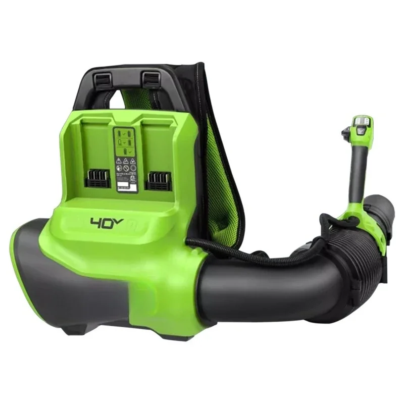 

40V lithium battery back hair dryer BLF451 soot blowing dust removing leaves snow blowing machine rechargeable backpack hair