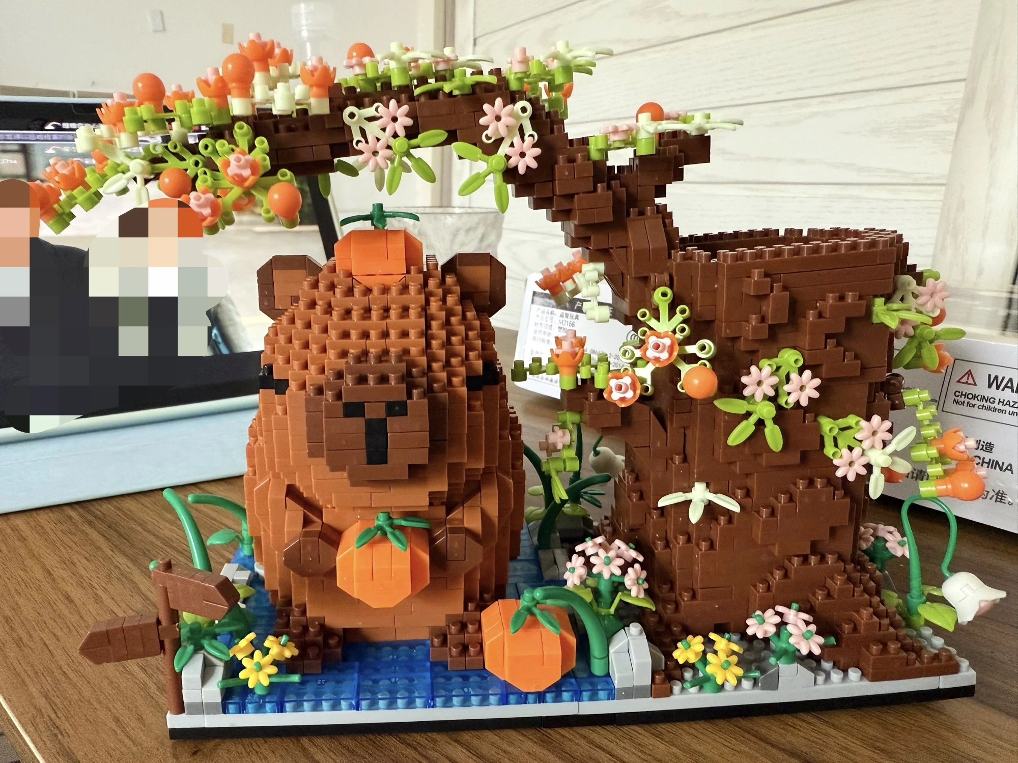 

Строительный блок капибары, держатель для ручек, многофункциональный настольный органайзер для офисных принадлежностей, косметика, подарок на день рождения, игрушки «сделай сам», домашний деко