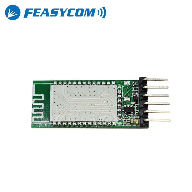 Feasycom-Módulo de modo Dual TTL Bluetooth 5,0, 6 pines, placa de desarrollo, compatible con SPP BLE, transmisor de datos inalámbrico