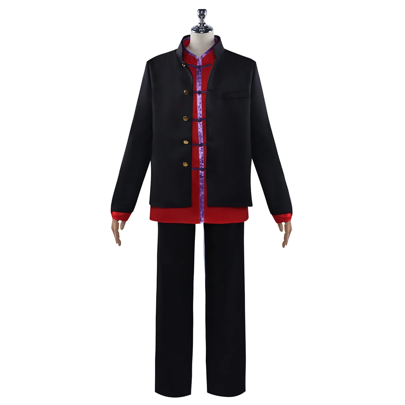 Hemixush Anime Bucchigiri Cosplay Arajin Tomoshibi Costume Party Uniform Full Set Unisex Suit