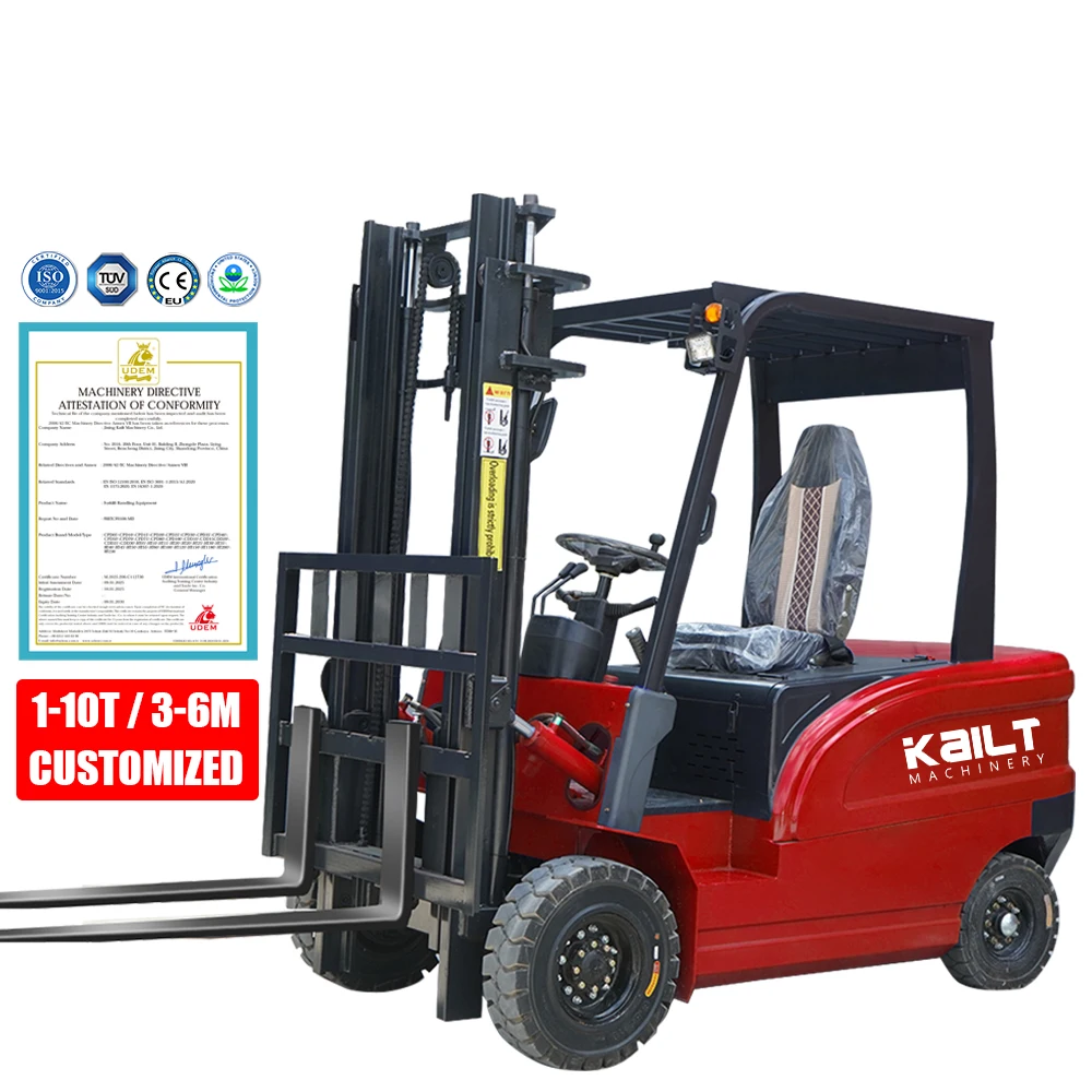 New Style Chinese Forklift Electric Forklift ruck 3.5  1.5  2  2.5  1  Battery Electric Forklift ruck 48V