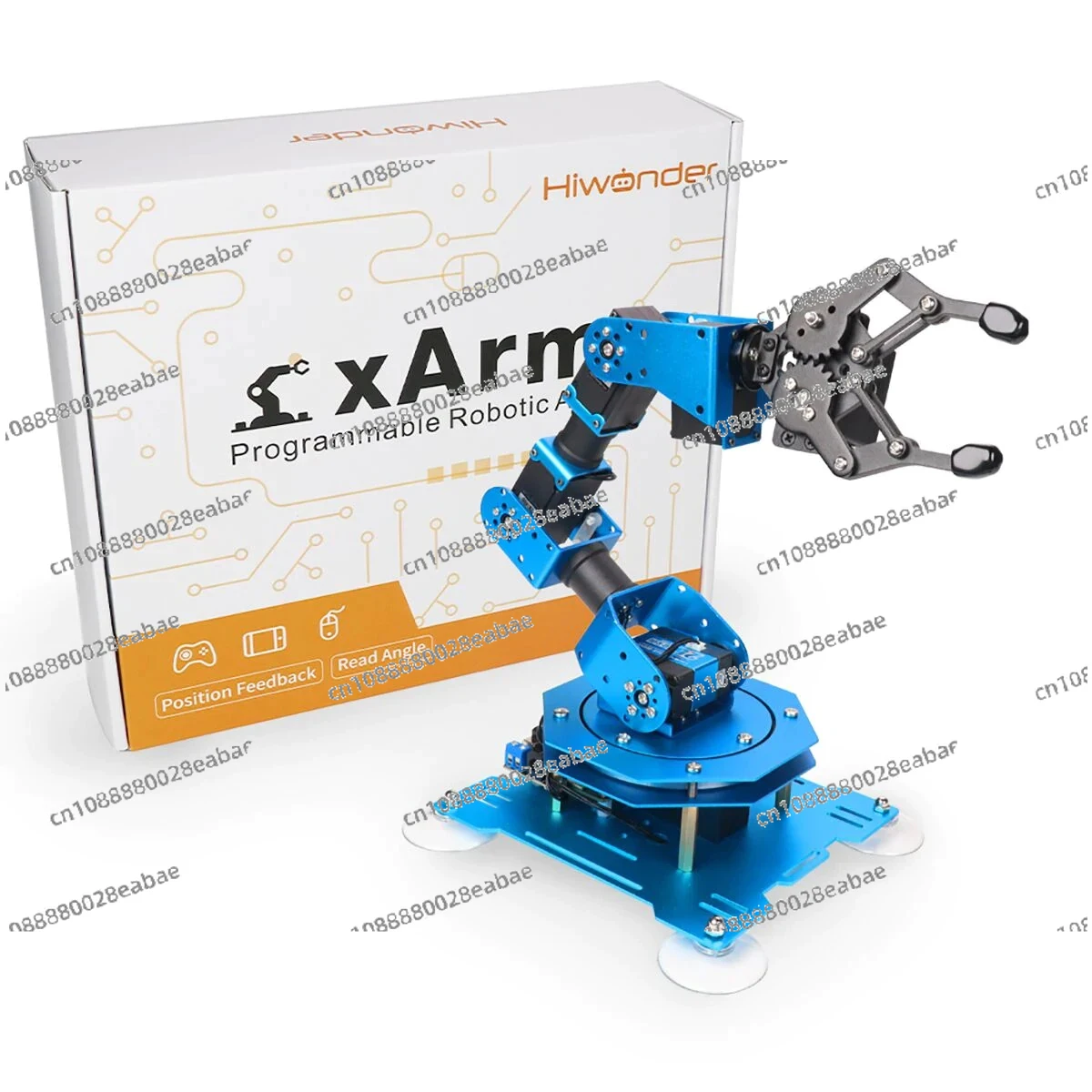 Assembled XArm UNO 6DOF Robot Arm Mechanical Arm with Secondary Development Sensor Kit for Arduino