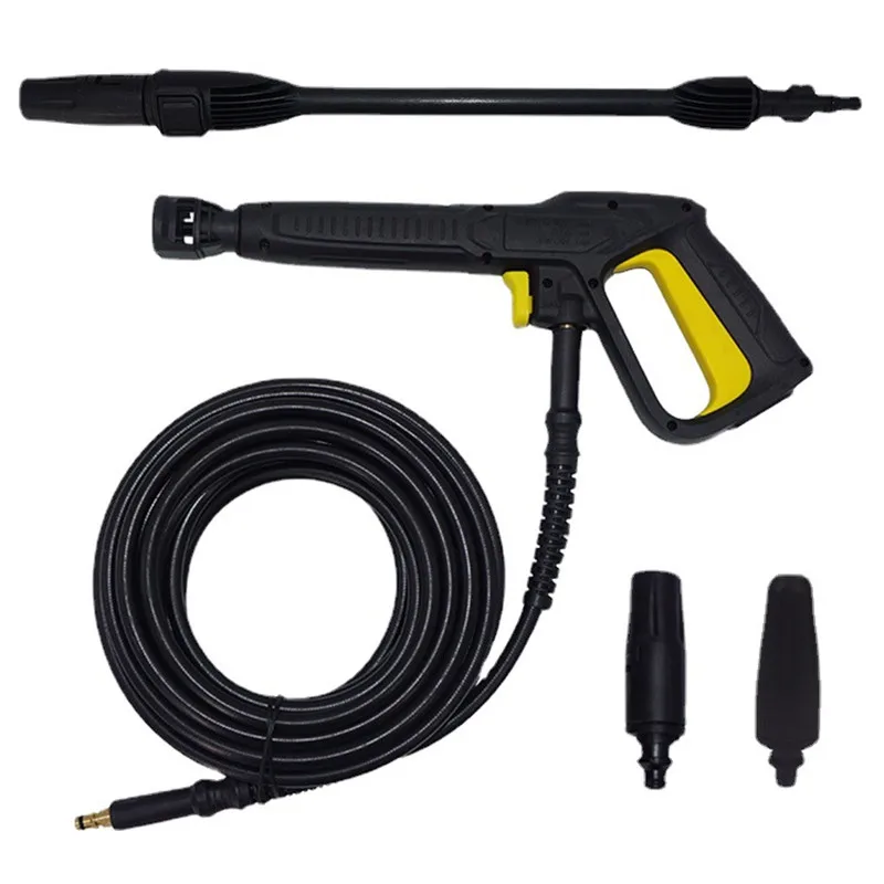 Car Wash Gun High Pressure Washer Gun Spray Gun with Jet Lance Turbo Lance Pistol for Karcher K-series Pressure Washer