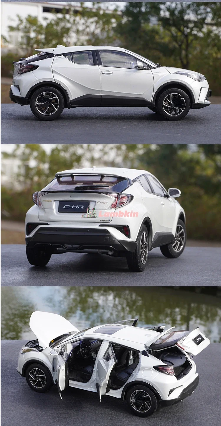 Model Decoration 1:18 For Original GAC Toyotas C-HR CHR Toyotas 2022 Simulation Alloy Car Model