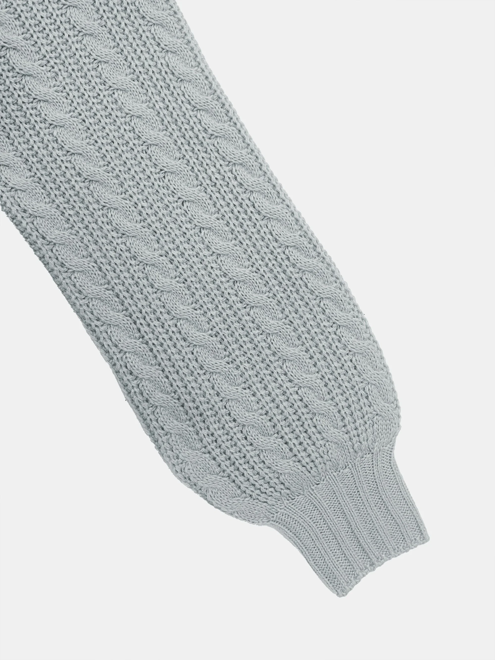 Autumn and winter women's round neck solid color button rope loose and versatile woolen pullover top