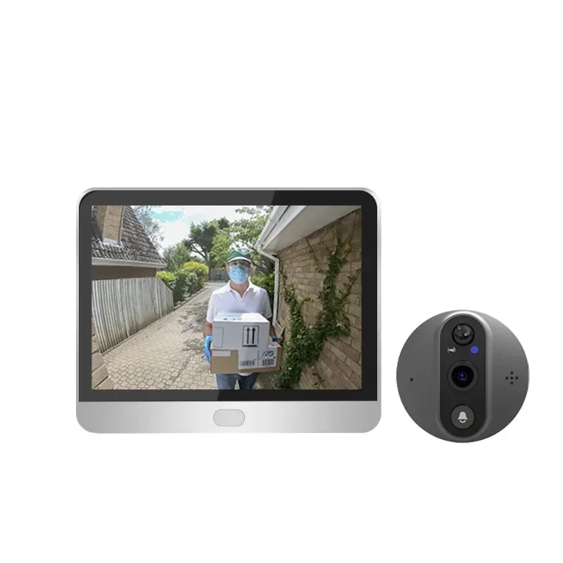 

Door Camera 365 Peephole camera home wireless phone 3MP 4.3 Screen Night PIR wifi wireless Security protection Smart home