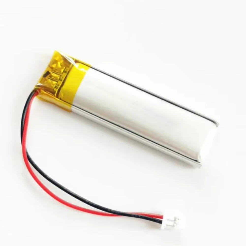

20pcs 3.7V 180mah 501040 Lithium Polymer Ion Battery 2.0mm JST Connector