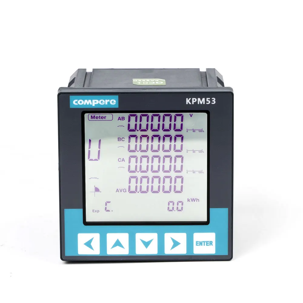 

96*96 цифровой панельный счетчик электроэнергии Modbus RS485 трехфазный регистратор мощности