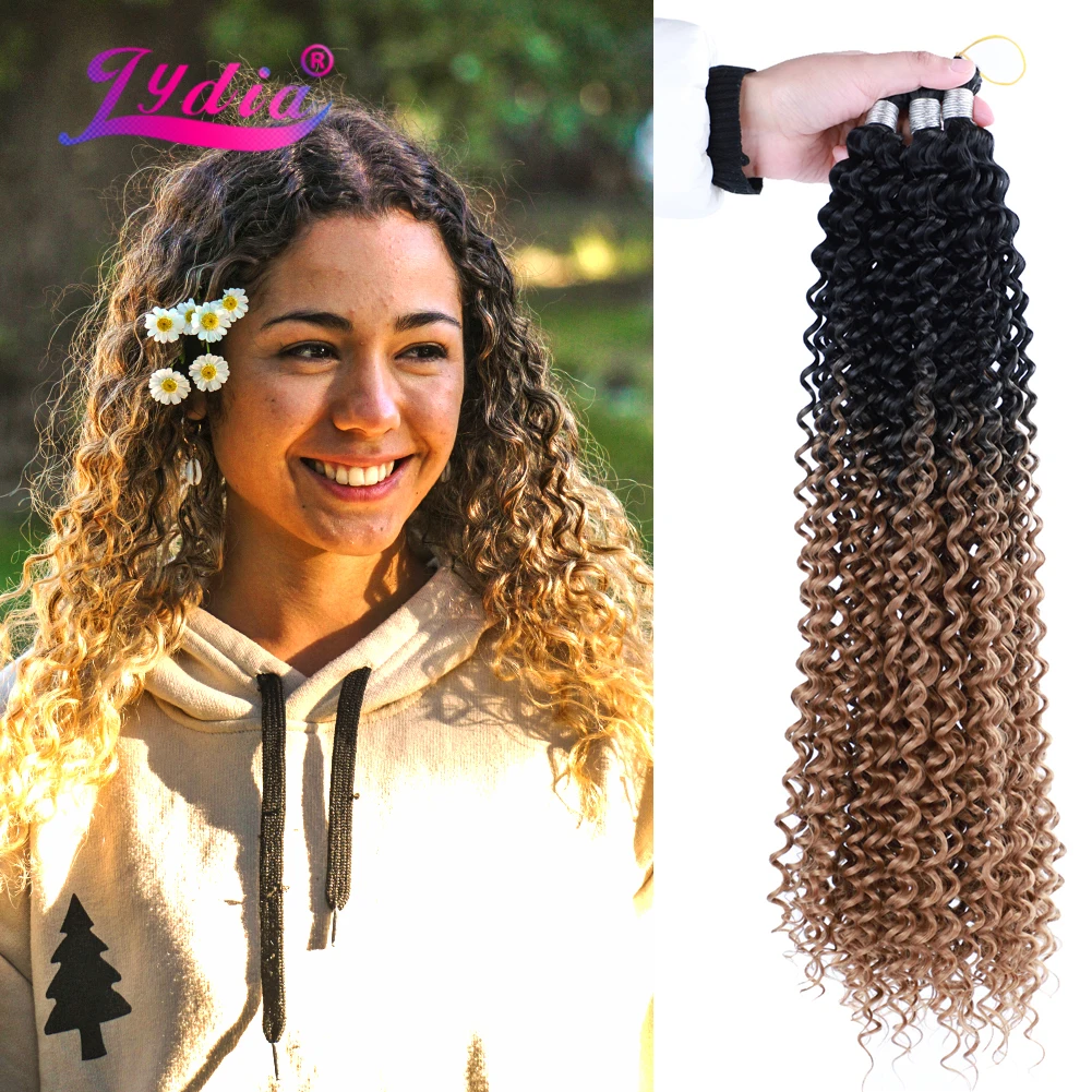 Lydia Bohemian Braid Synthetic  Freetress Crochet Hair Extension 28