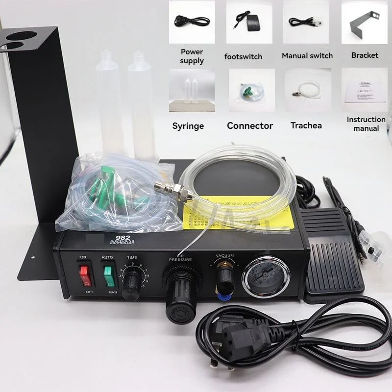 YCL983A Dispensing Machine Steady Glow Output Adjustable Speed For Electronic Workshop Circuit Components Precise Glue