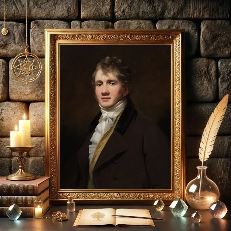 Vintage Regency Gentleman Portrait Antique 18th Century Style Aristocrat Artwork Poster Canvas Painting Wall Picture Home Decor