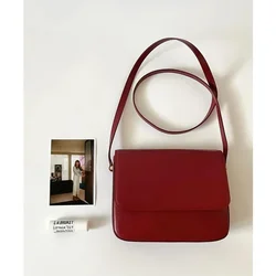 Koreański, jesienny/zima nowa Retro wszechstronna lśniący połysk skórzana torba Crossbody wysokiej klasy torba damska codzienna torba na ramię torba pod pachami