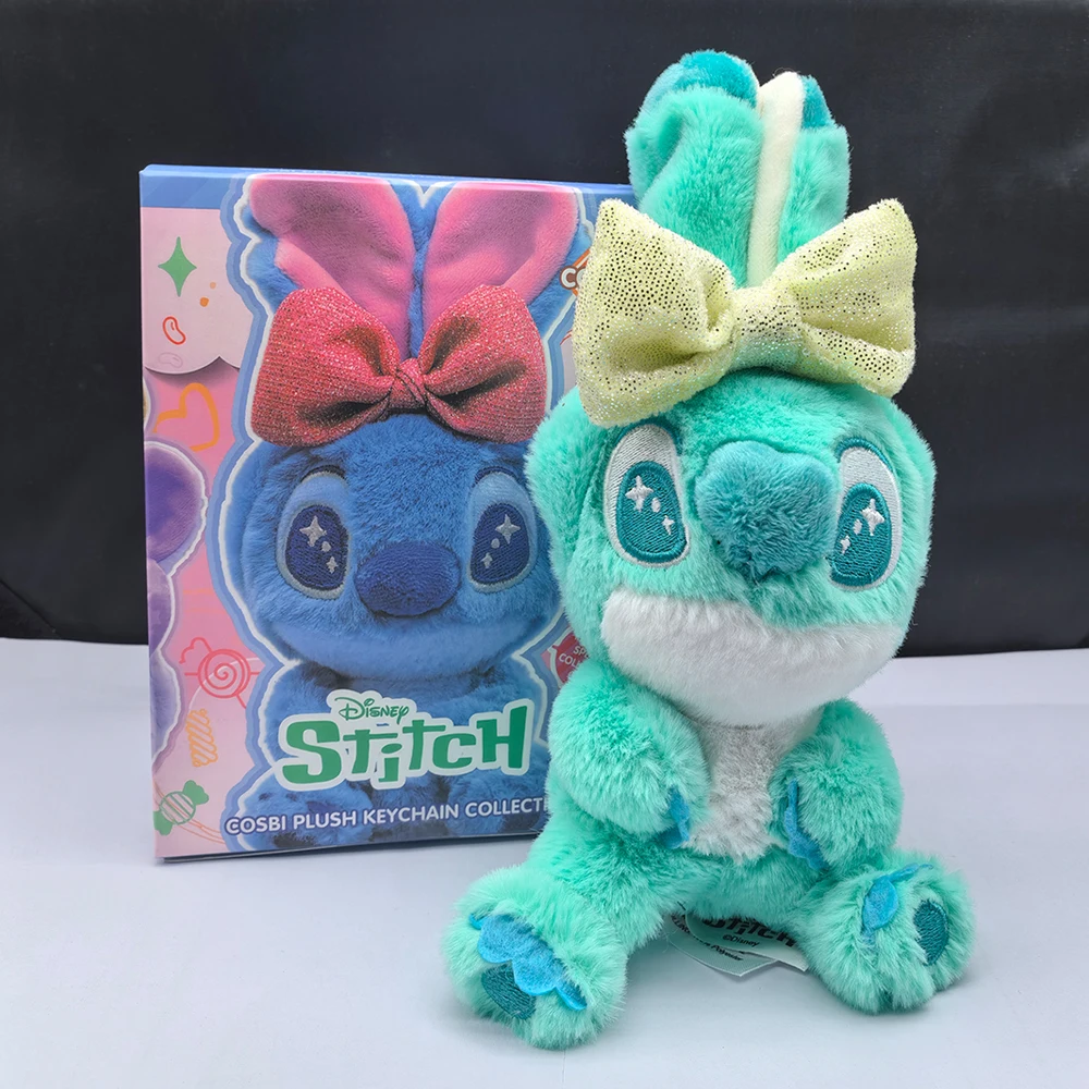 Disney Stitch Anhänger Blind Box Candy Stitch Serie Trendy Anime Peripherie Plüsch Schlüsselanhänger Sammlerstück Angepasst Kinder Geschenke