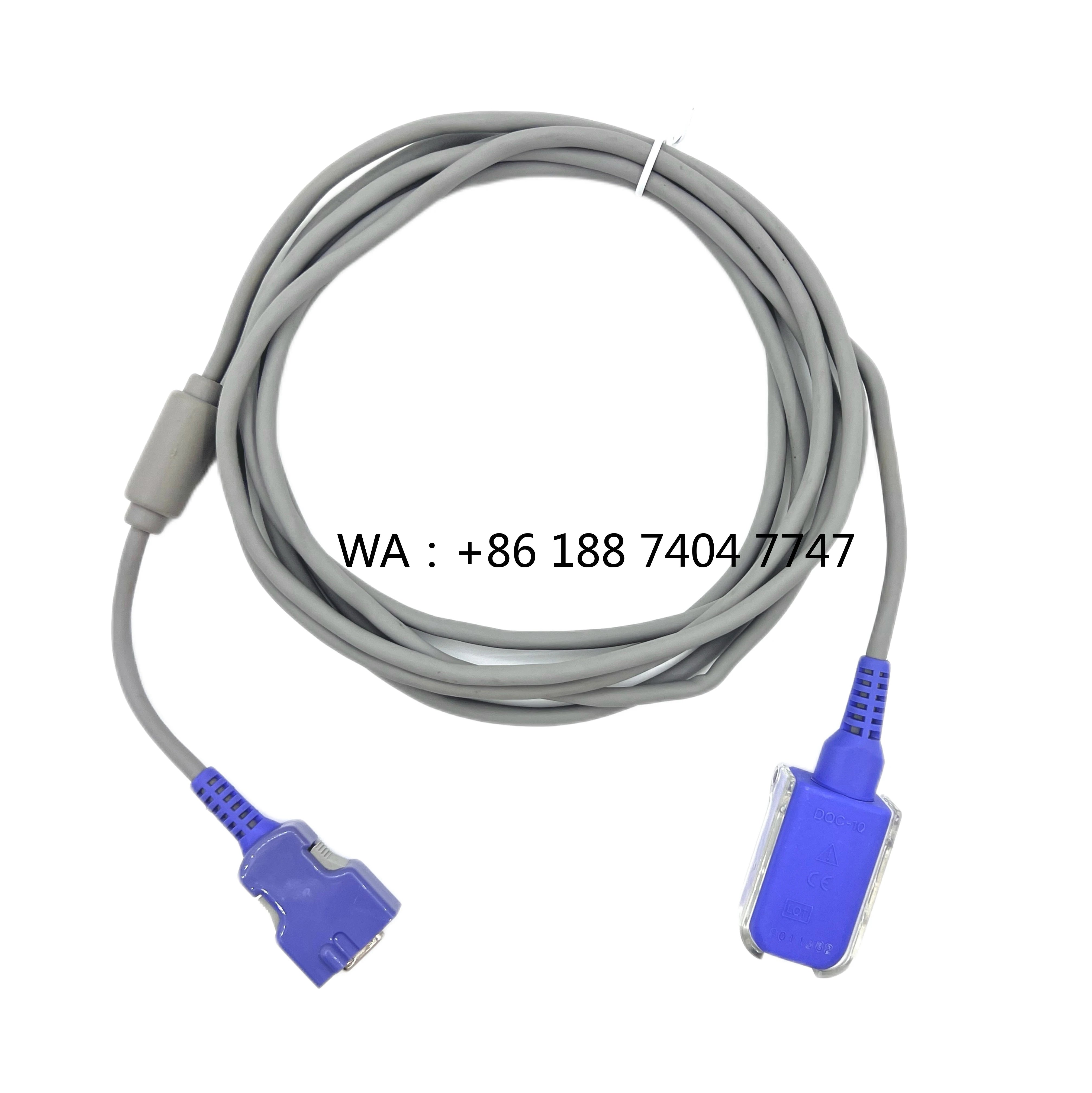 cable-d'extension-spo2-compatible-zse540-certifie-ce-28-m-bleu-a-connecter-a-db9