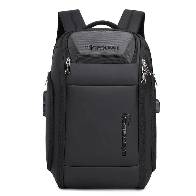 New Business Backpack for Men Waterproof Backpack Large Capacity Business Trip Multifunctional Password Anti-theft Laptop Bag