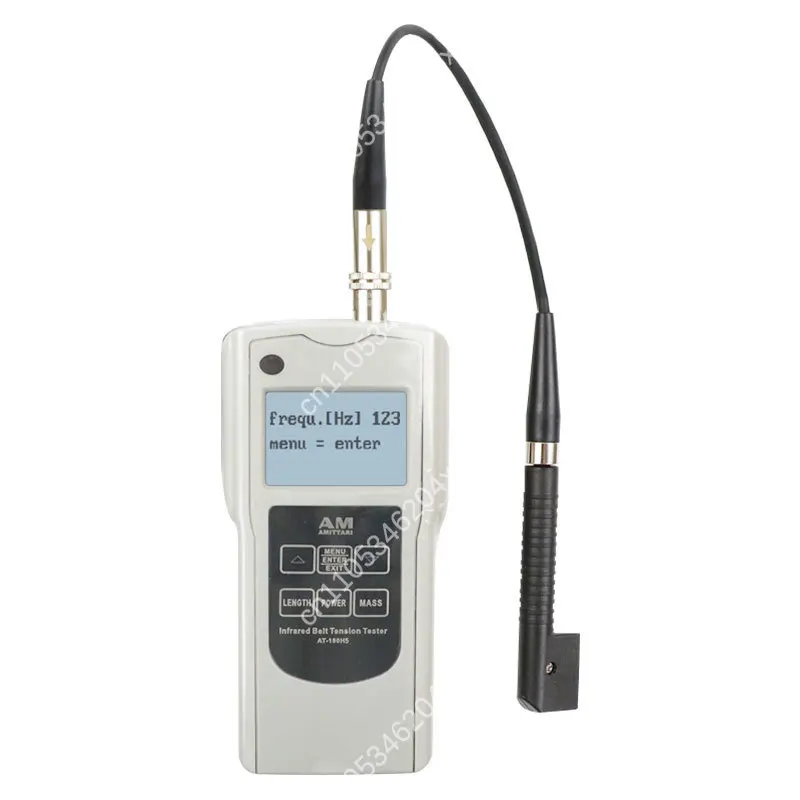 Digital Belt Tension Tester AT Series, Infrared Laser & Sonic Measurement for V-Belt Synchronous Belt
