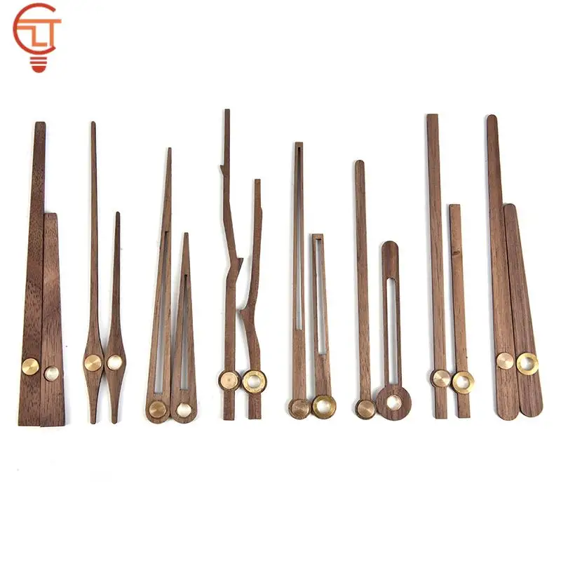 Hot sale 1PC Wooden /Aluminum Pointers DIY Wall Clock Hands 12 inch Clock Needle Quartz Replace Parts