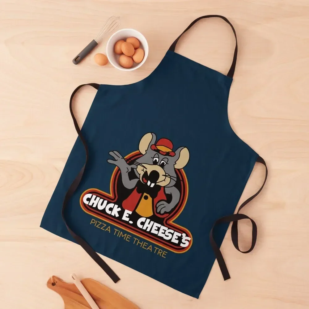 

Chuck E. Cheese's Apron Kitchen Novel Kitchen Accessories professional hairdresser Kitchen Apras Man Salon Apron