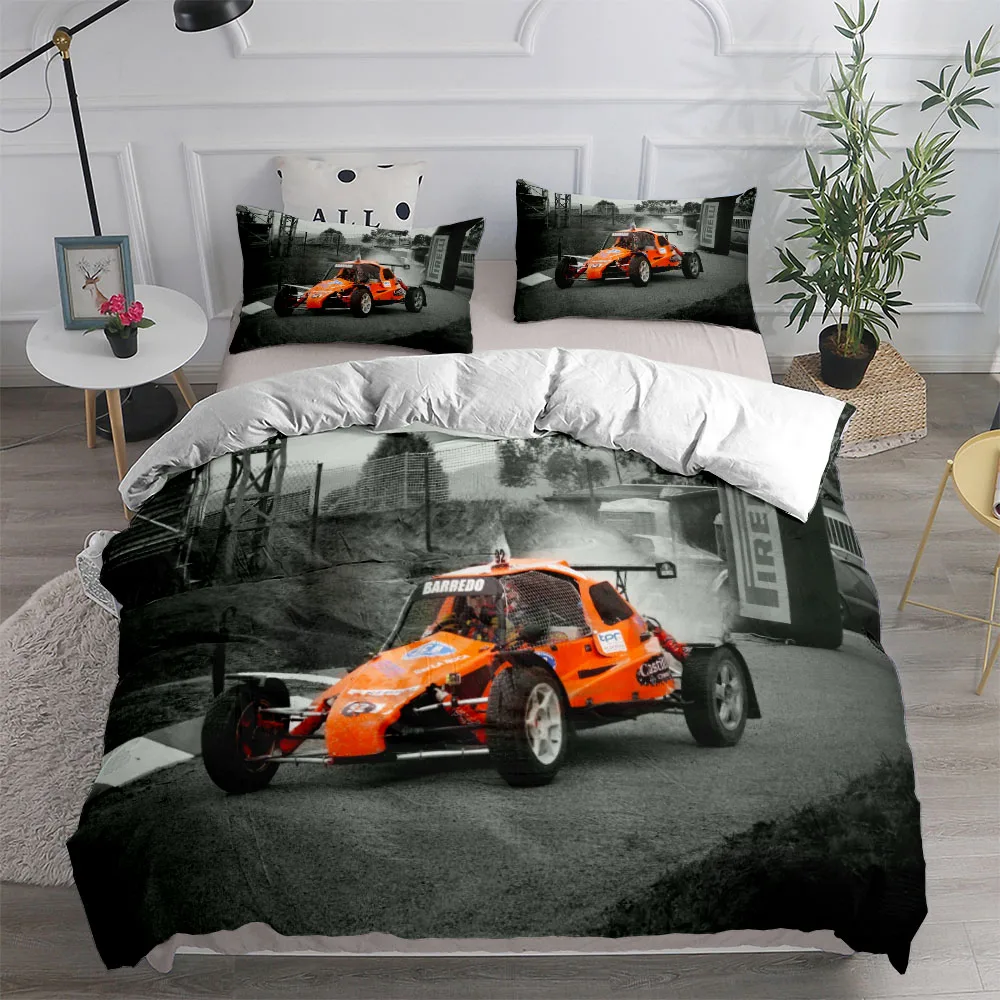 Vincent Car Customized Duvet Cover Set King Queen Double Full Twin Single Size Duvet Cover Pillow Case Bed Linen Set