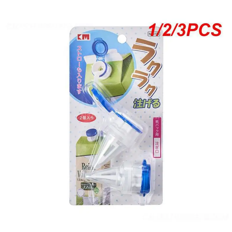 

1/2/3PCS Diverter Convenient Sanitary Drink Deflector Drinks Smooth Versatile Spill-proof Closure With Lid The Party