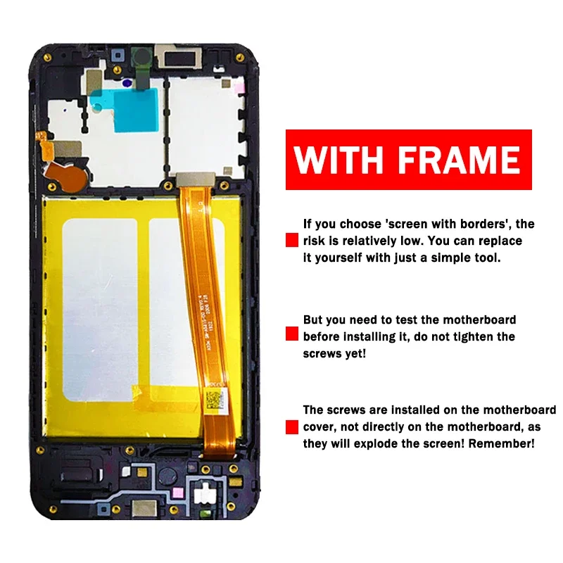 High Quality For Samsung A20e LCD Display Touch Screen Digitizer Assembly For Samsung A20E A202F/DS A202F A202K Display