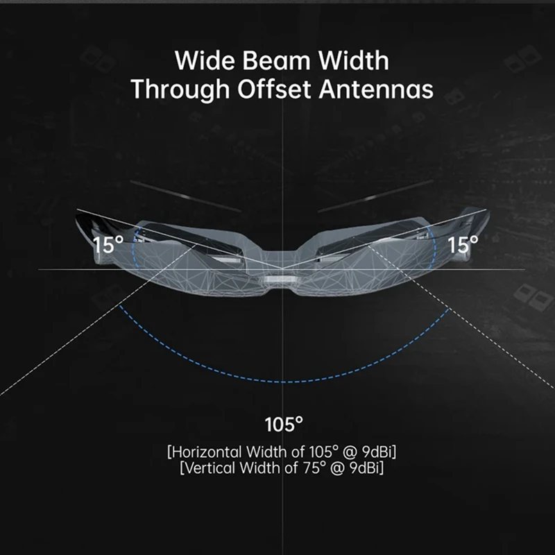 Iflight Crystal HD Patch 5,8 GHz Obudowa ochronna anteny kierunkowej do gogli DJI FPV