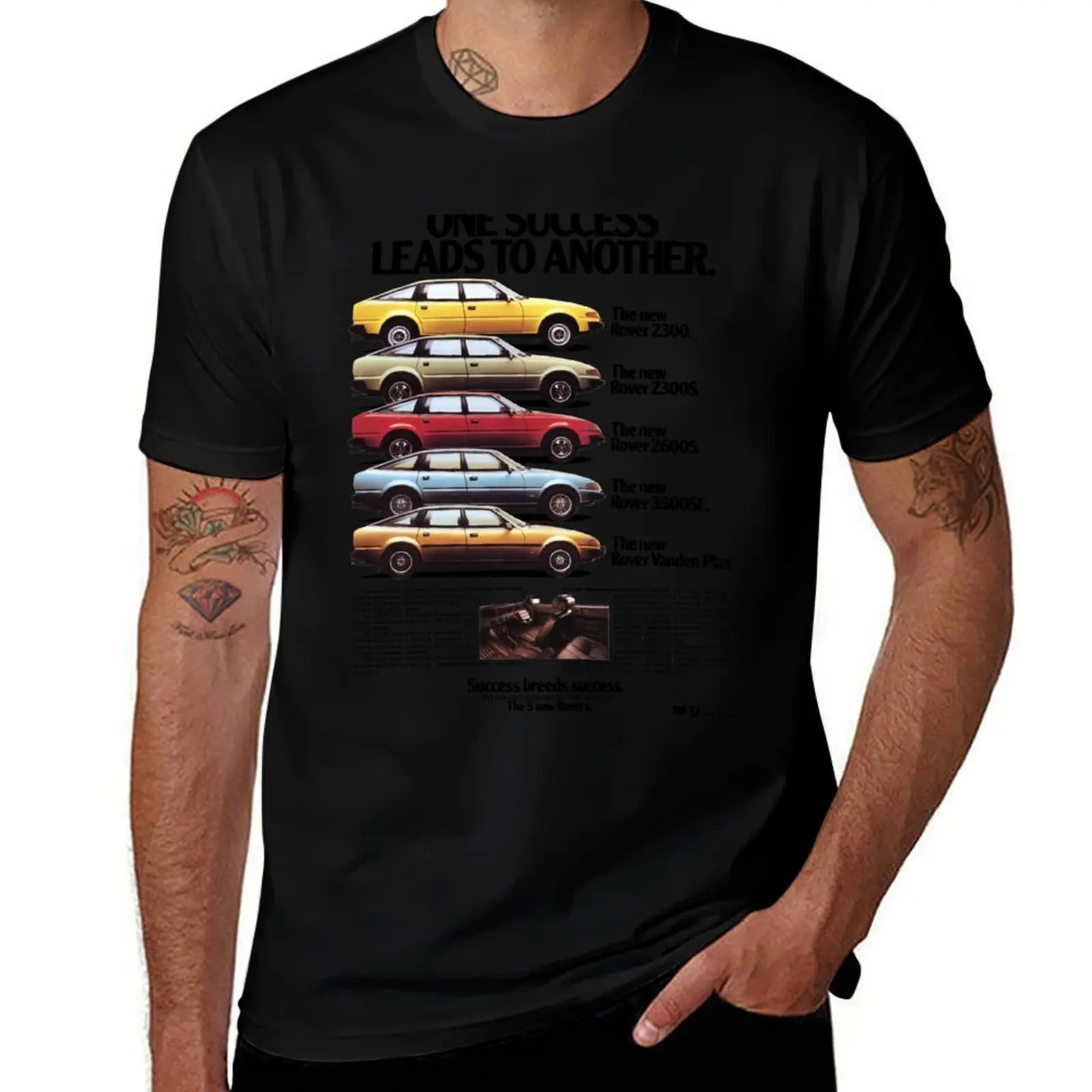 ROVER SD1 RANGE T-Shirt Mechanic Work Tee Shirt T-Shirt