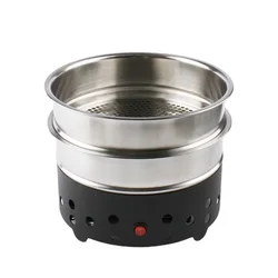 Household Small Coffee Bean Roaster High Suction Stainless Steel Cooler Cooling Plate With Filter Radiator