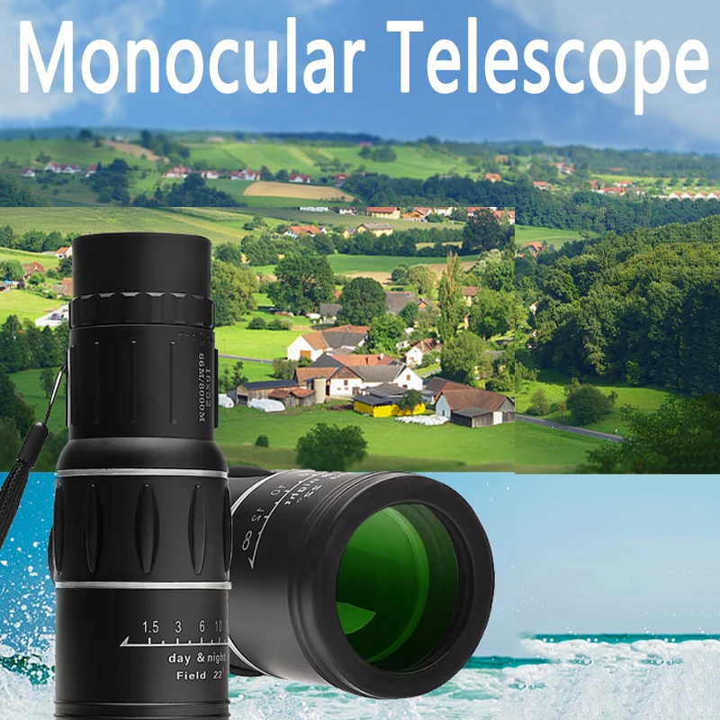 

Монокулярный телескоп 10x42, мощный двойной фокус, оптический зум-прицел, высокое увеличение, ночной телескоп из подзорной стекла дальнего действия