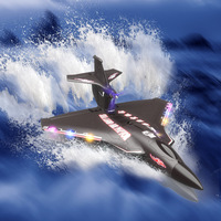 New Water, Land and Air H650 Raptor Waterproof Aircraft Brushless Motor Fixed Wing Foam Remote Control Electric Model Aircraft