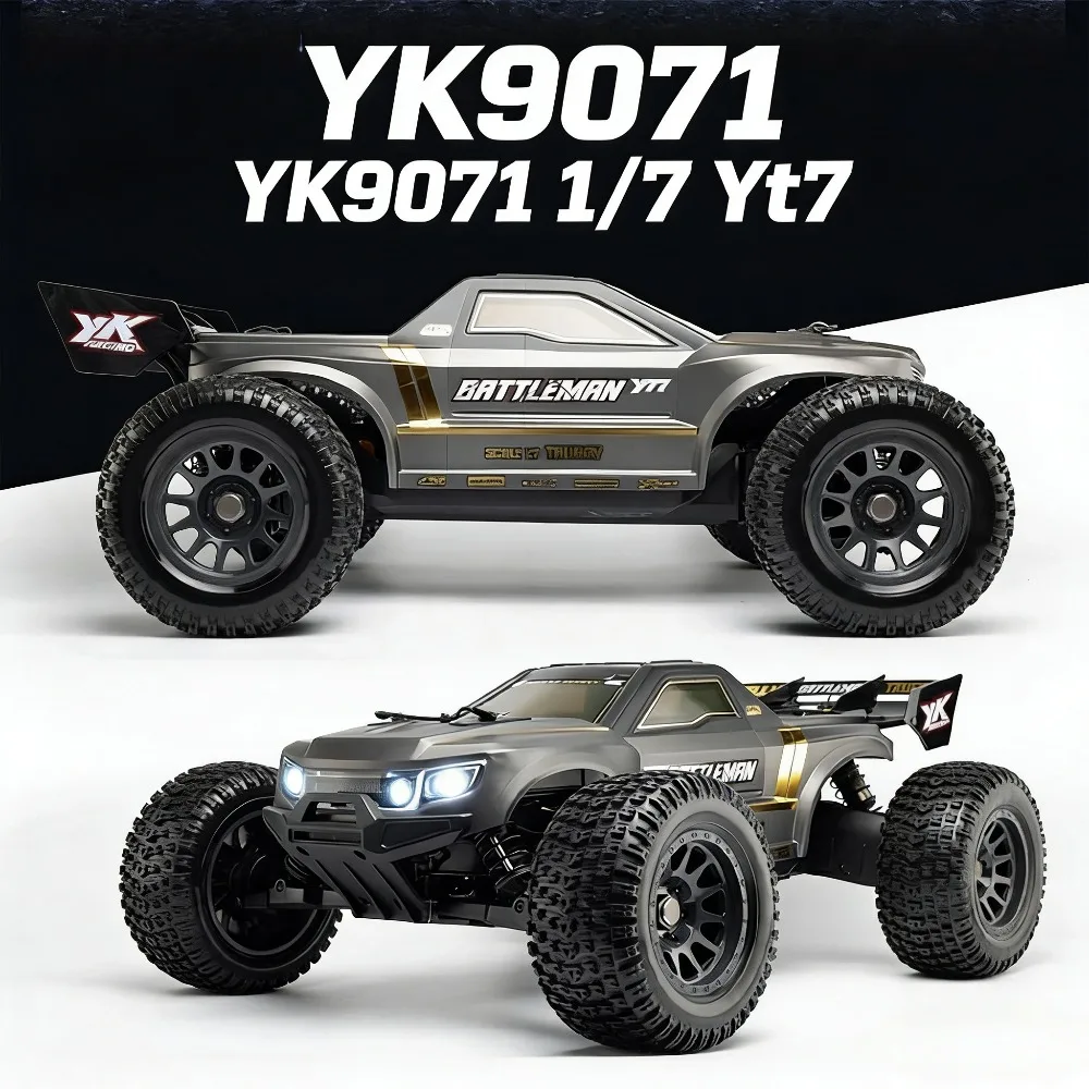 

Радиоуправляемая машина YIKONG YK9071 1/7 Yt7 Pro, электрический внедорожник с полным приводом, бесщеточный двигатель, гоночная модель для взрослых, подарок, игрушка на радиоуправлении.