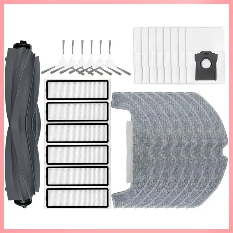 L65A-Replacement Parts For Dreame D10 Plus Gen 2 RLD32GD Robot Vacuum Accessories  Main Side Brush Filter Mop Rag Dust Bag