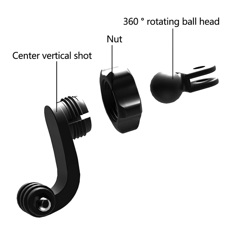 Universele Actie Camera Verticale Bracket Adapter Voor Go-Pro Camera Mount Camera Verticale Mount Adapter Accessoires