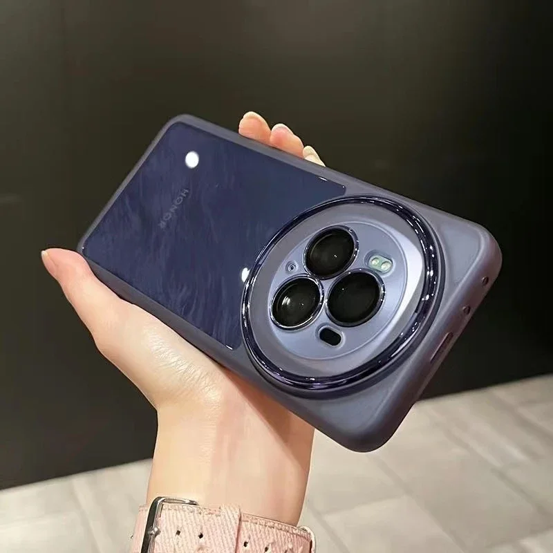 Für Honor Magic 7 Pro 6 Lite Klare Linse Schutz Film Fall Für Magic 8 Pro 5, Candy Farbe Weiche Silikon stoßfest Telefon Abdeckung