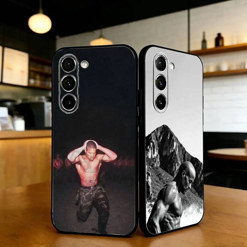 D-David goggins Phone Case For Samsung S20,21,22,23,24,25,26 Ultra,Plus,Black Soft Cover