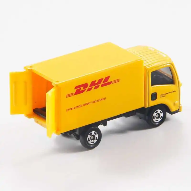 تاكارا تومي توميكا 109 ايسوزو DHL سبيكة سيارة نموذج دييكاست لعبة شاحنة سيارات لعب ، نموذج الحلي كهدية للأطفال #4