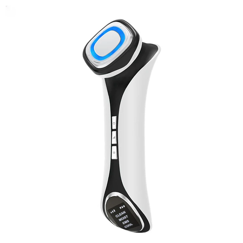 Personal care beauty tool ems sculpting eye and facial lifting massage device cold and hot microcurrent wrinkle removal machine