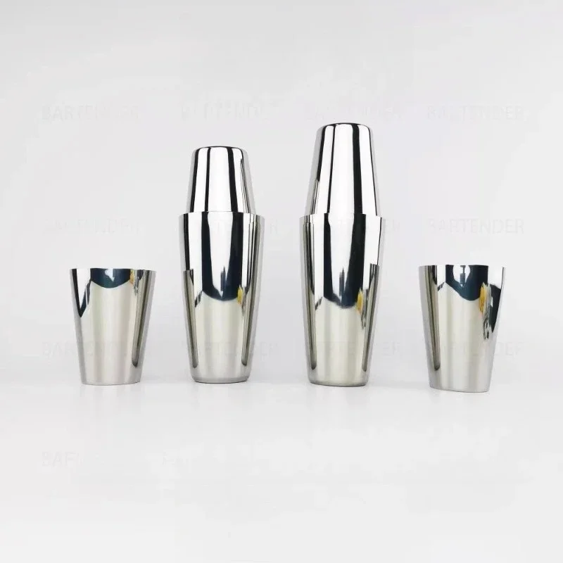 Single Bottom Stainless Steel Boston Shaker