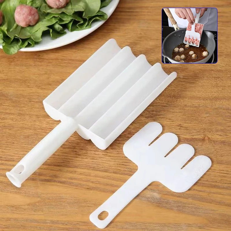 Plastic Meatball Maker Set Rice-Meat Dumplings Maker Fried Fish Meat Making Balls Mold Kitchen Gadgets Cooking Accessories ﻿